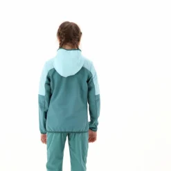 Hybridjacke mit Kapuze für Mädchen