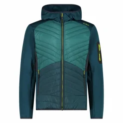 Hybridjacke Unlimitech aus Stretch Performance mit Kapuze für Herren