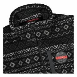 Jacke aus Highloft-Fleece für Herren mit Kunstpelz