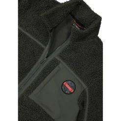 Jacke aus Highloft-Fleece für Herren mit Kunstpelz