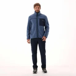 Jacke aus Highloft-Fleece für Herren mit Kunstpelz