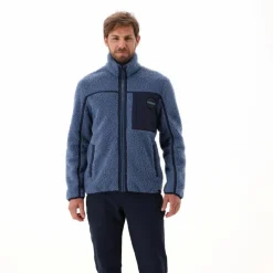 Jacke aus Highloft-Fleece für Herren mit Kunstpelz