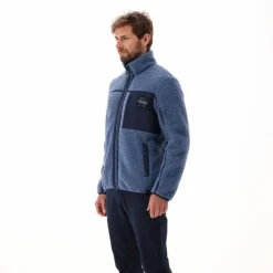 Jacke aus Highloft-Fleece für Herren mit Kunstpelz