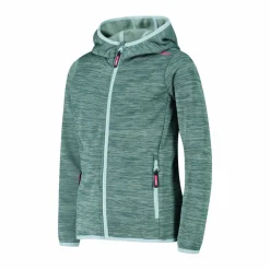 Jacke aus Knit Tech mit Kapuze für Jungen