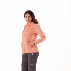 Jacke aus Knit Tech mit Kapuze für Damen