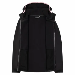 Jacke aus Kunstfell Stretch Performance für Damen mit Kapuze