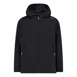 Jacke mit fest angebrachter Kapuze für Jungen