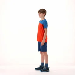 Jersey-T-Shirt mit kurzen Ärmeln für Jungen