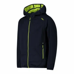 Jungen Jacke aus leichtem Softshell, mit Fix Hood