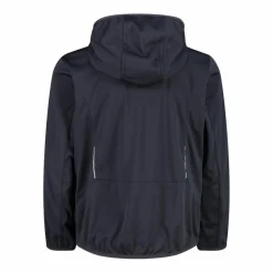 Jungen Jacke aus leichtem Softshell, mit Fix Hood