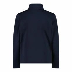 Jungen Stretch Performance Stehkragenshirt mit kurzem Reißverschluss