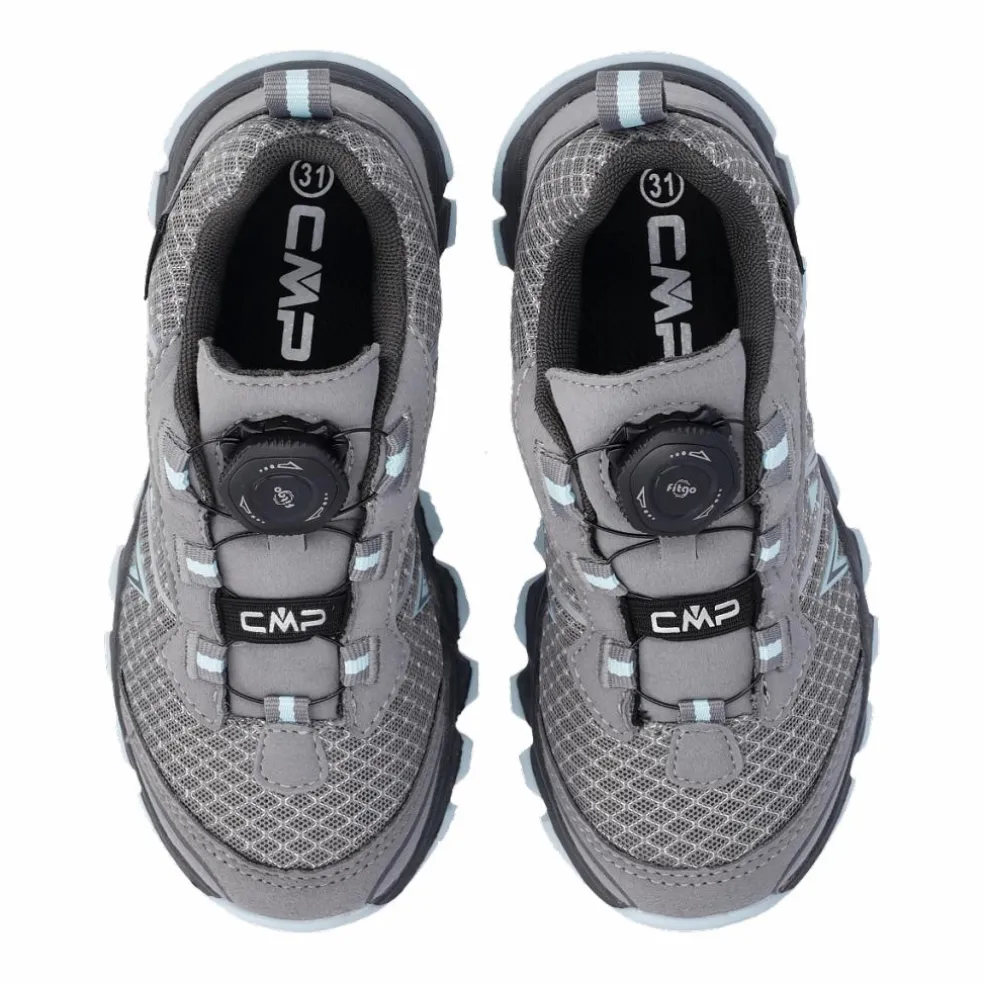 Jungen-Schnellwanderschuh Aksa mit Fitgo