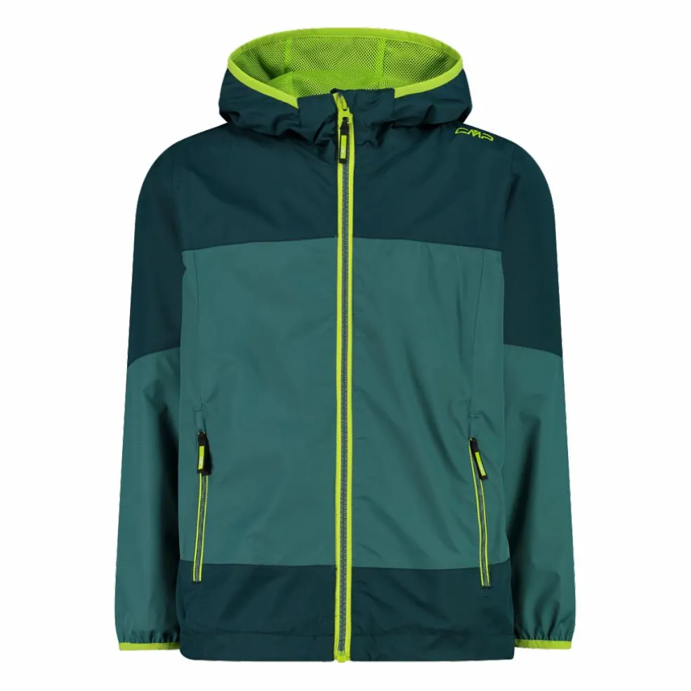 Jungen-Shell aus zweifarbigem Ripstop