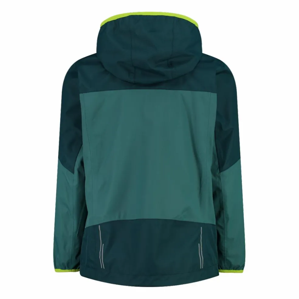 Jungen-Shell aus zweifarbigem Ripstop