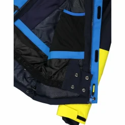 Jungen-Skijacke aus Twill mit fester Kapuze