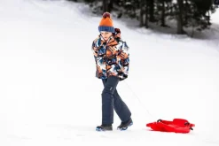 Kinder Mehrfarbige, wattierte Softshell-Handschuhe