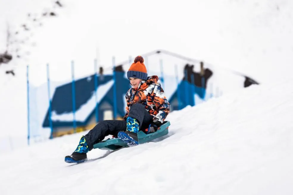 Kinder Mehrfarbige, wattierte Softshell-Handschuhe