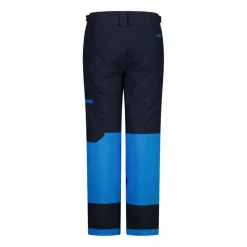 Kinder-Skihose aus farbigem Twill