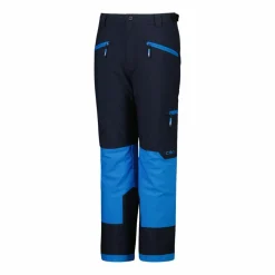 Kinder-Skihose aus farbigem Twill