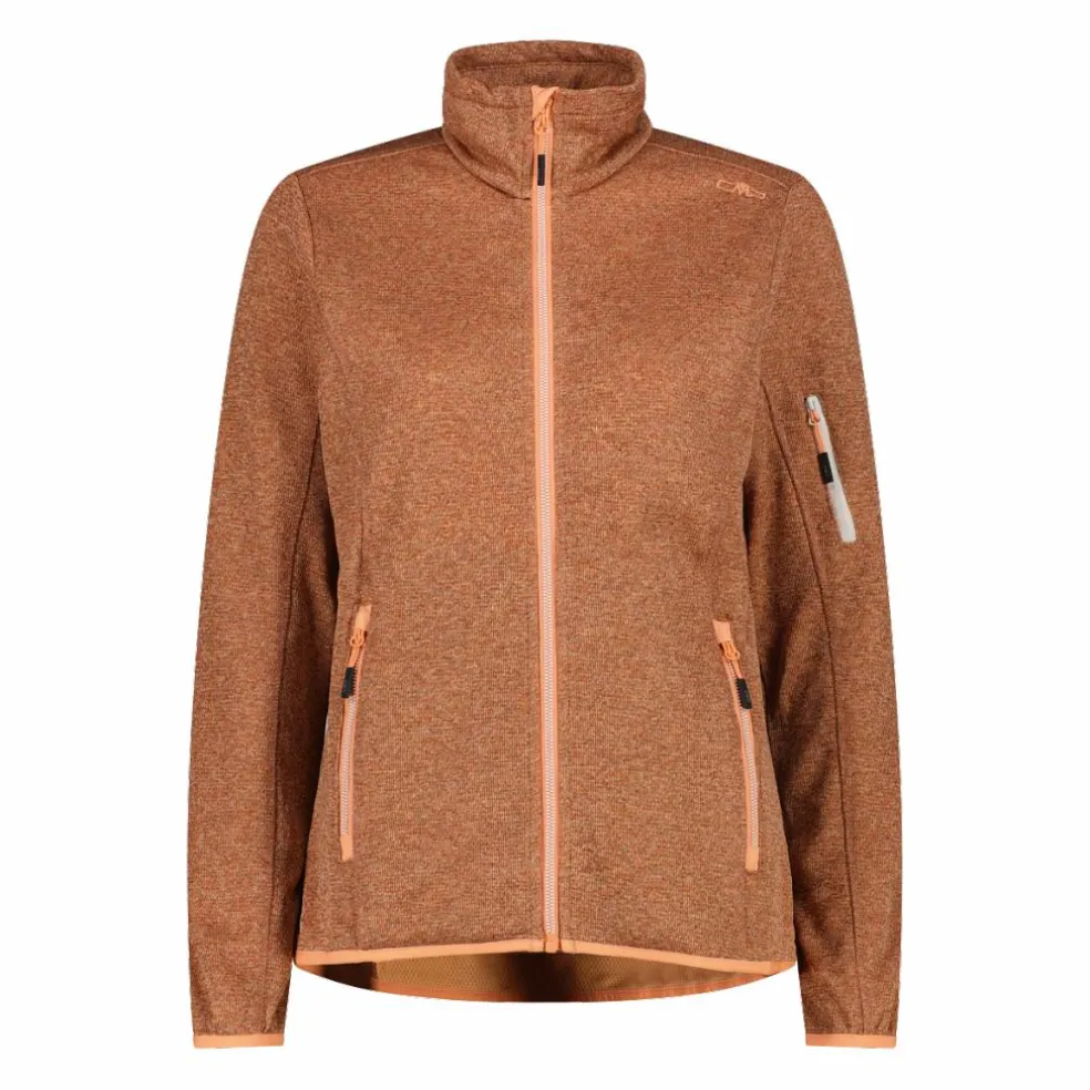 Knit-Tech-Fleece mit Inner Layer aus Mesh