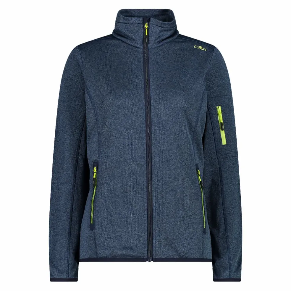 Knit-Tech-Fleece mit Inner Layer aus Mesh