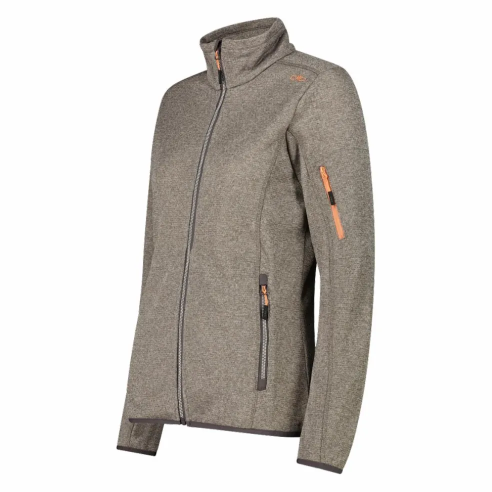 Knit-Tech-Fleece mit Inner Layer aus Mesh