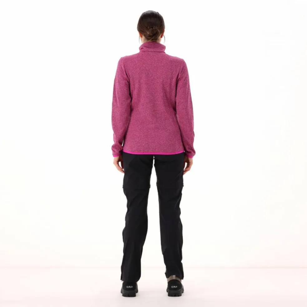 Knit-Tech-Fleece mit Inner Layer aus Mesh