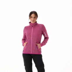 Knit-Tech-Fleece mit Inner Layer aus Mesh