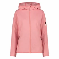 Knit-Tech-Fleece mit Kapuze und Mesh