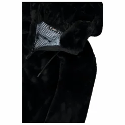 Kunstpelzjacke für Damen mit Kapuze