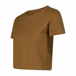 Kurzarm-Top für Damen aus Stretch-Polyamid