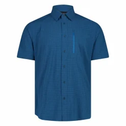 Kurzärmliges Hemd mit Brusttasche für Herren