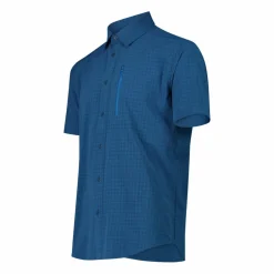 Kurzärmliges Hemd mit Brusttasche für Herren