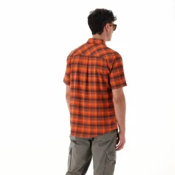 Kurzärmliges Hemd mit Karomuster für Herren