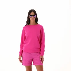 Langarms aus leichtem French Terry mit Stretch für Damen