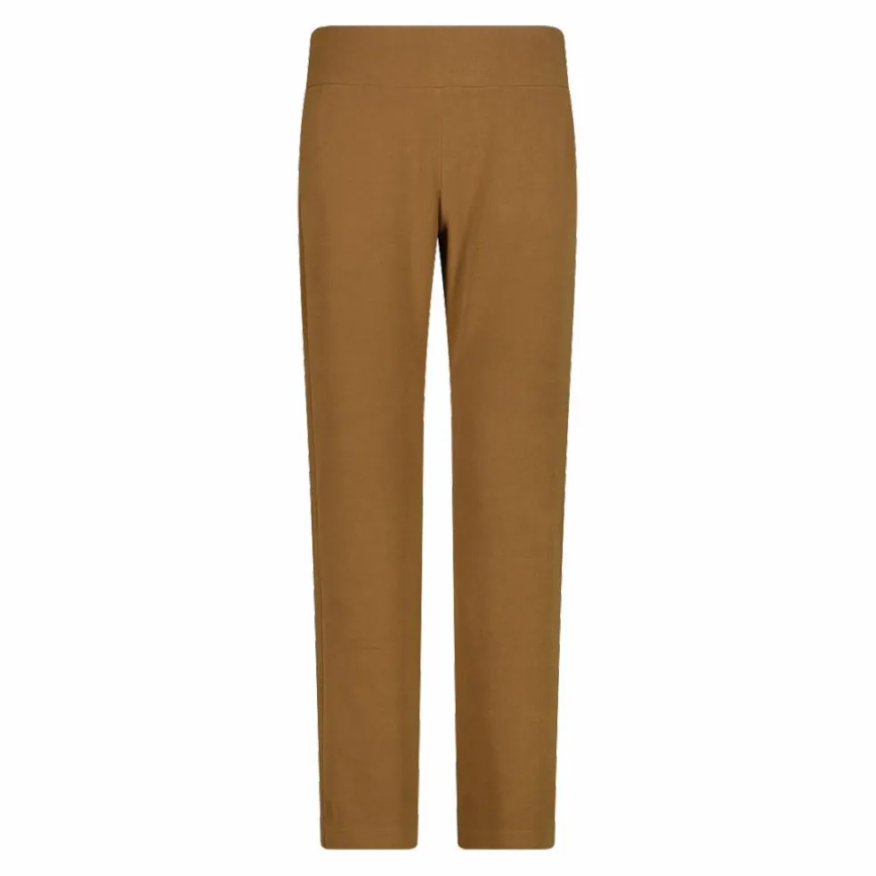 Lange Damenhose aus Arctic Fleece mit Bootcut-Schnitt