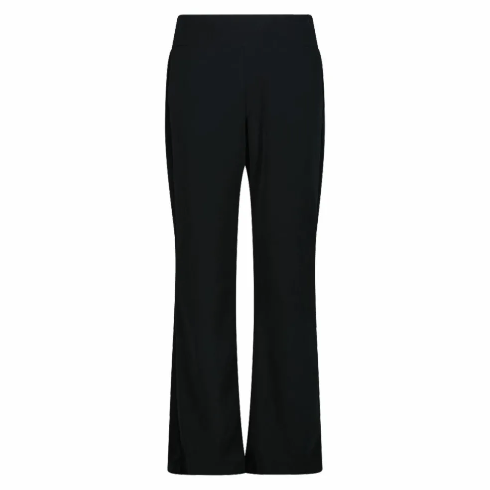 Lange Damenhose aus Arctic Fleece mit Bootcut-Schnitt