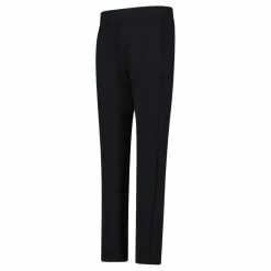 Lange Damenhosen im Regular Fit aus Modal mit matt glänzendem Finish