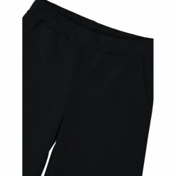 Lange Damenhosen mit weitem Bein aus Modal mit matt glänzendem Finish