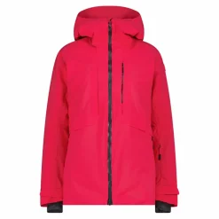 Lange Damenjacke im Loose-Fit für Ski und Snowboard