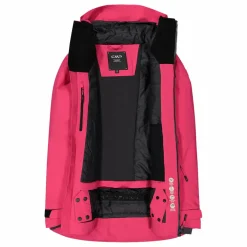 Lange Damenjacke im Loose-Fit für Ski und Snowboard