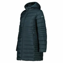 Lange Daunenjacke Sorona® Aura Melange für Damen