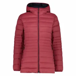 Lange einfarbige Daunenjacke Sorona® Aura für Damen