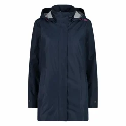 Lange, wasserdichte Damenjacke aus Ripstop