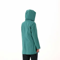 Lange, wasserdichte Damenjacke aus Ripstop