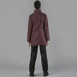 Lange, wasserdichte Damenjacke aus Ripstop