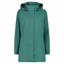 Lange, wasserdichte Damenjacke aus Ripstop