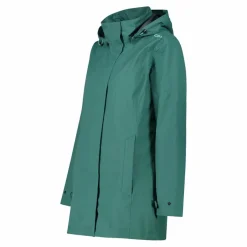 Lange, wasserdichte Damenjacke aus Ripstop