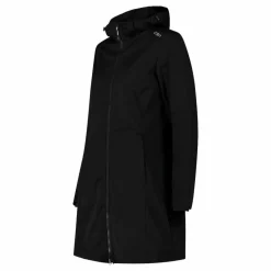 Leichter Softshell-Parka mit abnehmbarer Kapuze