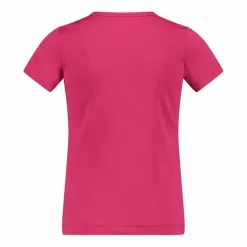Mädchen Basic-T-Shirt mit Rundausschnitt